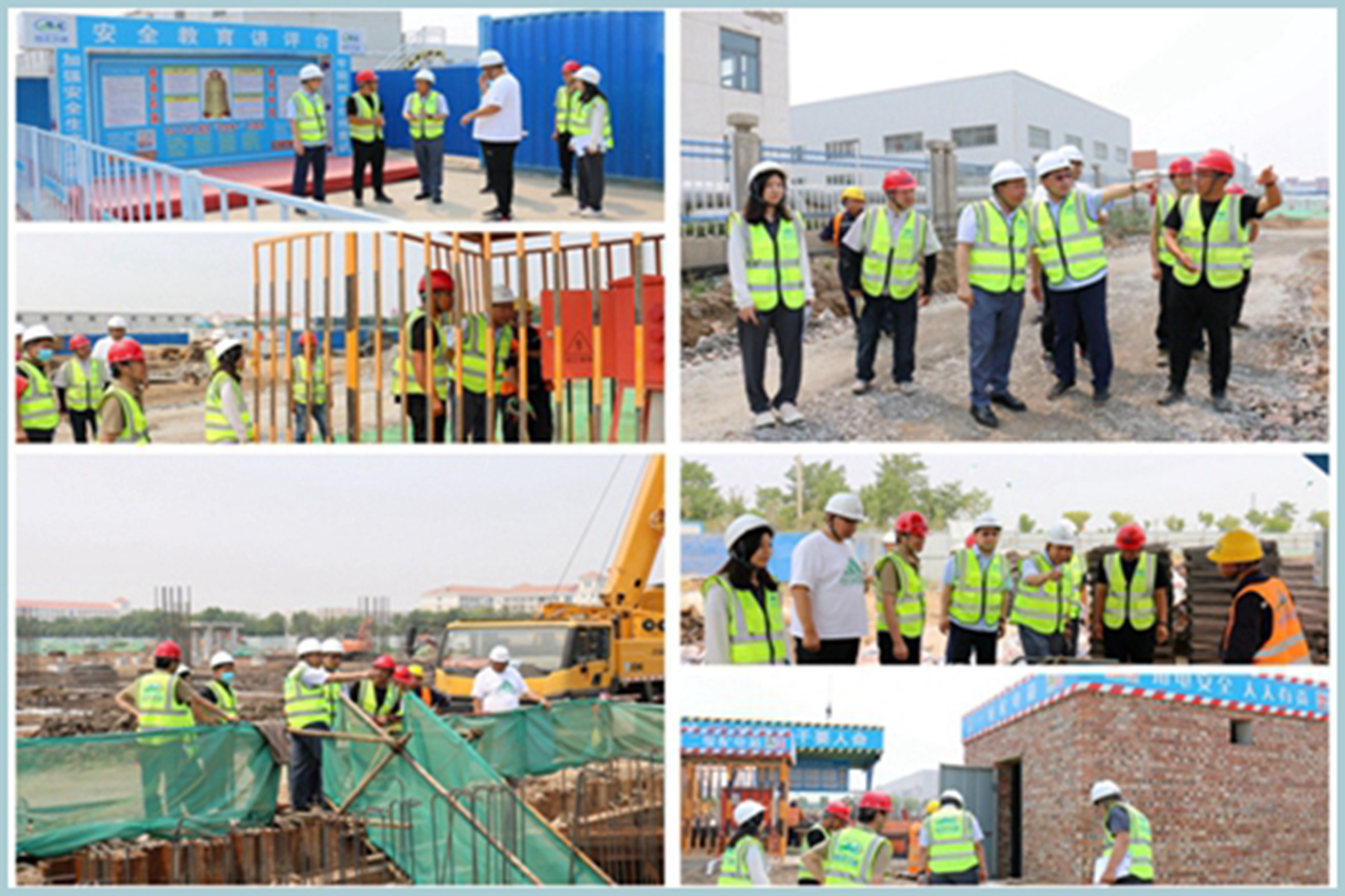 東綸科技檢查組赴天津新項(xiàng)目施工現(xiàn)場(chǎng)開展安全檢查