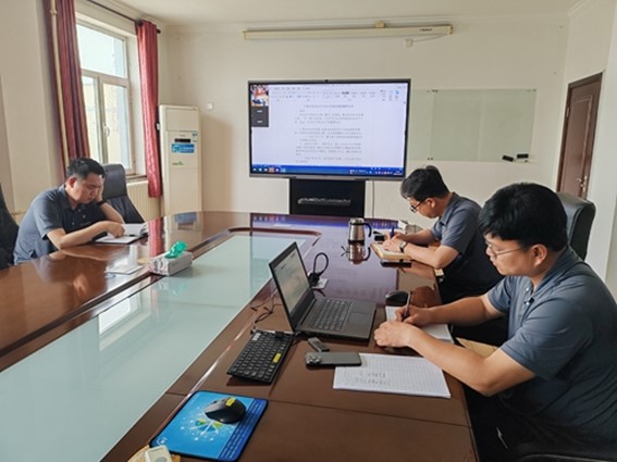 東綸科技黨支部開展“強化安全環(huán)保質量工作 助力公司高質量發(fā)展”主題黨日活動