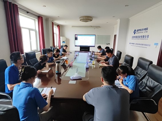 東綸科技黨支部開展“強化安全環(huán)保質量工作 助力公司高質量發(fā)展”主題黨日活動