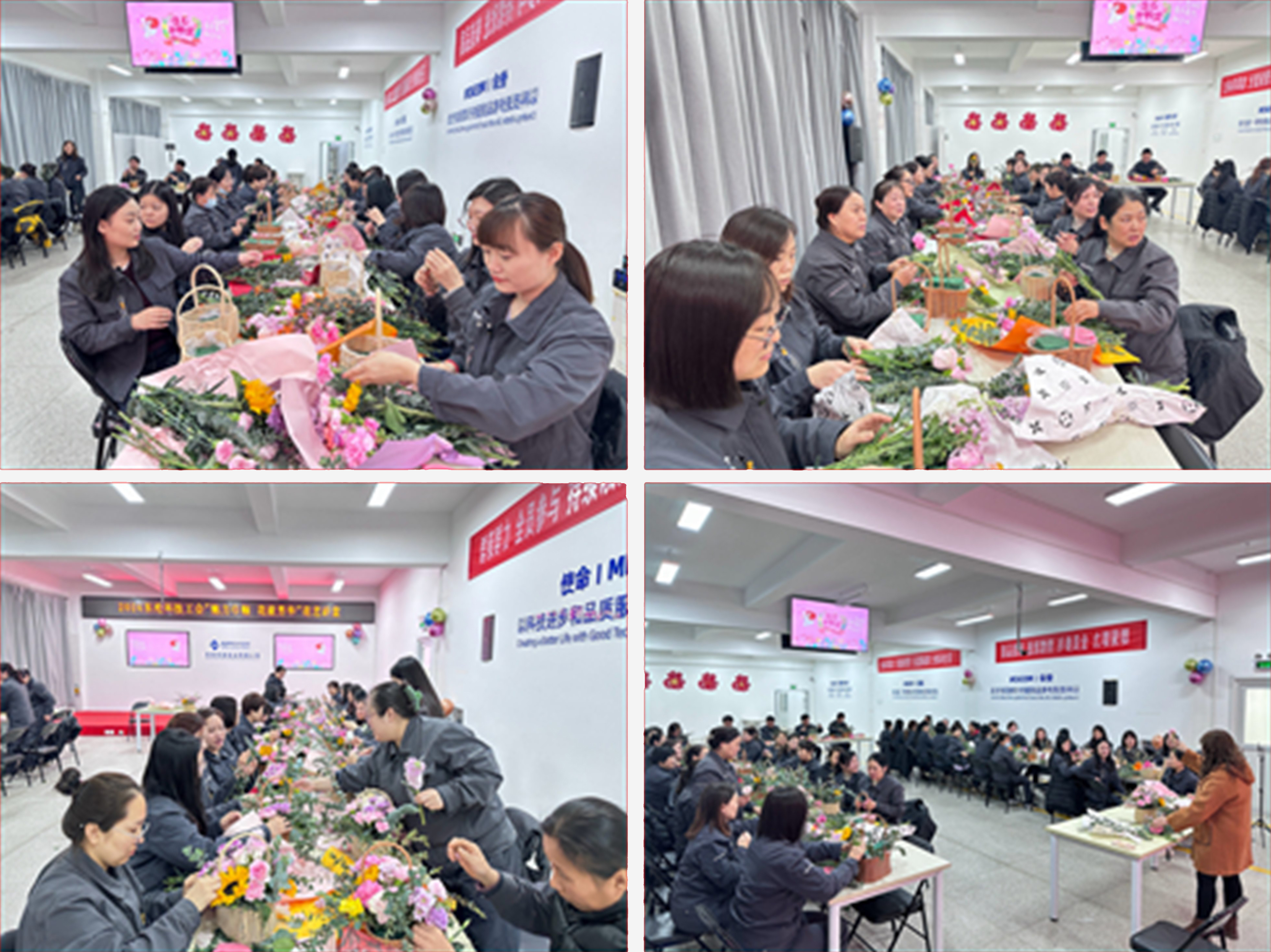 魅力巾幗，花漾芳華——東綸科技開展“三八”婦女節(jié)插花活動